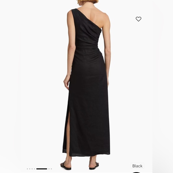 Mara Hoffman Enya One-Shoulder Hemp Maxi Dress - size 2 - NWT - Vacation cruise - Picture 4 of 12